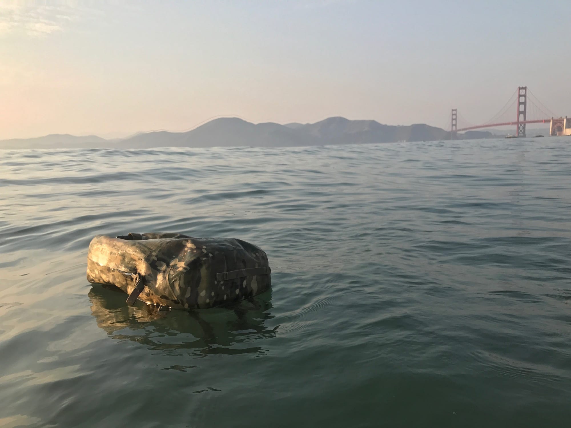 Swimming with the Arc’Teryx Drypack 25